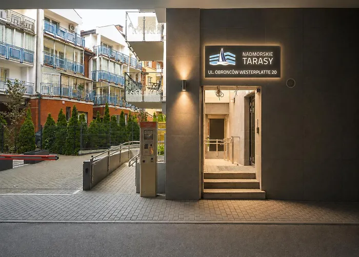 Nadmorskie Tarasy Park I Morze
